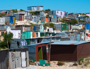 South African informal settlement