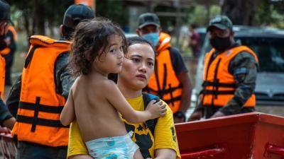 woman and child