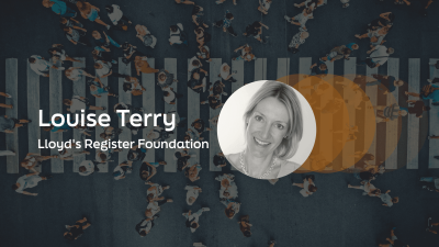 A banner image of Louise Terry, the article's author.