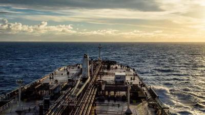 A photo showing the bow of a ship