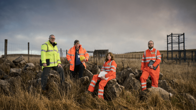 The Discovering Safety team, seen posing in a rural setting.