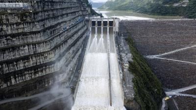Hydroelectric dam in Colombia