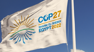 COP27 Egypt flag