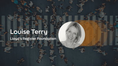 A banner image of Louise Terry, the article's author.