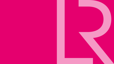 Lloyd's Register Foundation logo on pink background