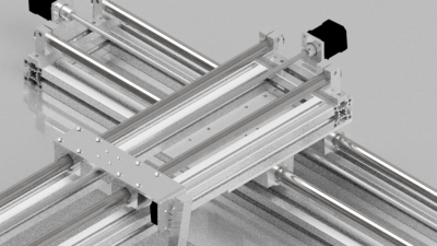 Close up of a robotic tool